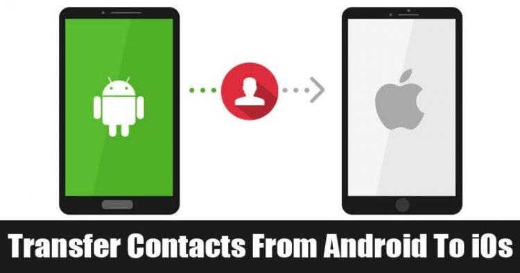 android to iphone transfer contacts