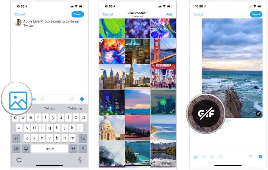 Live Photos on Twitter