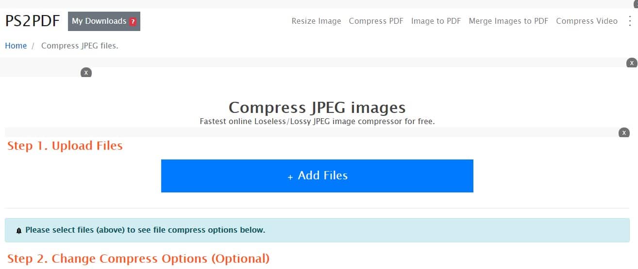 online image compressor