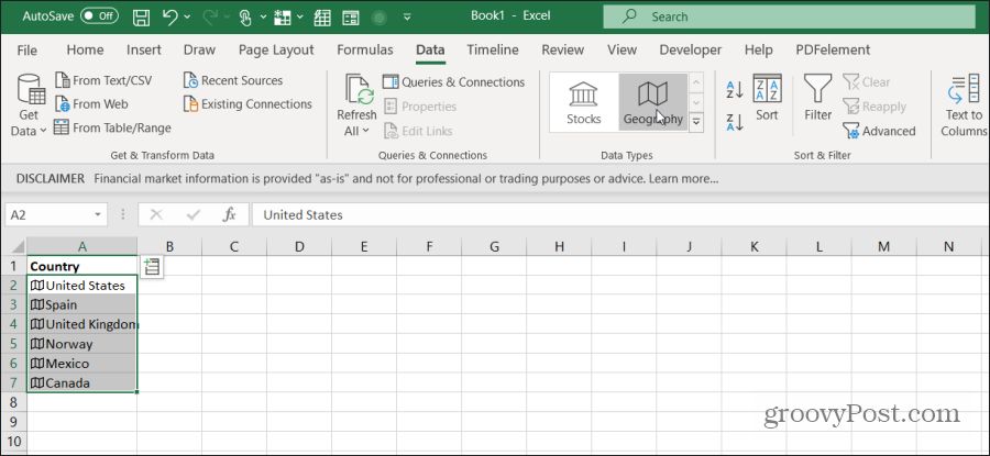 convert countries to geography data