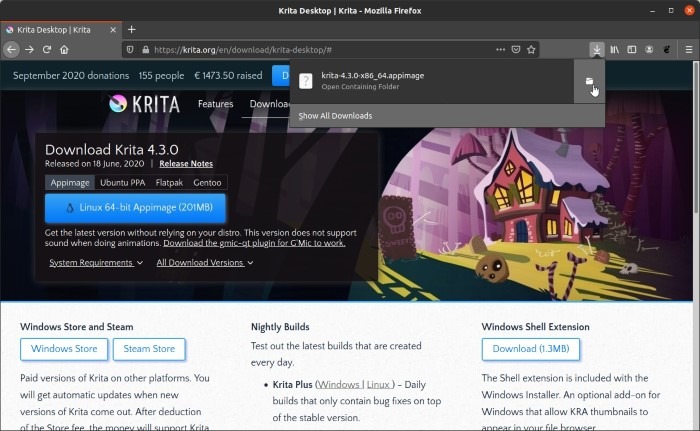 Как русифицировать krita ubuntu